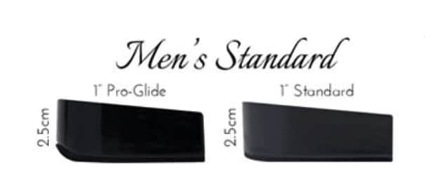 mens standard ballroom dance heel sizes and heights