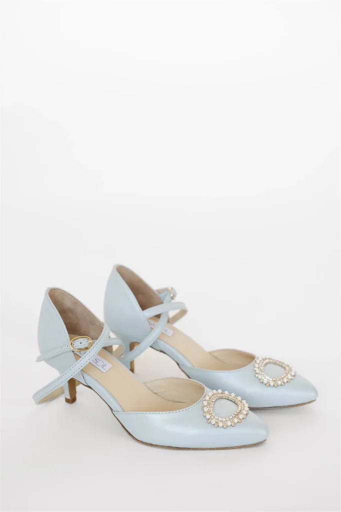 LunaSol Blue Ballroom wedding dance shoes